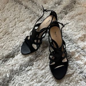 Apt 9 Scrappy Leather Stiletto Heels size 6